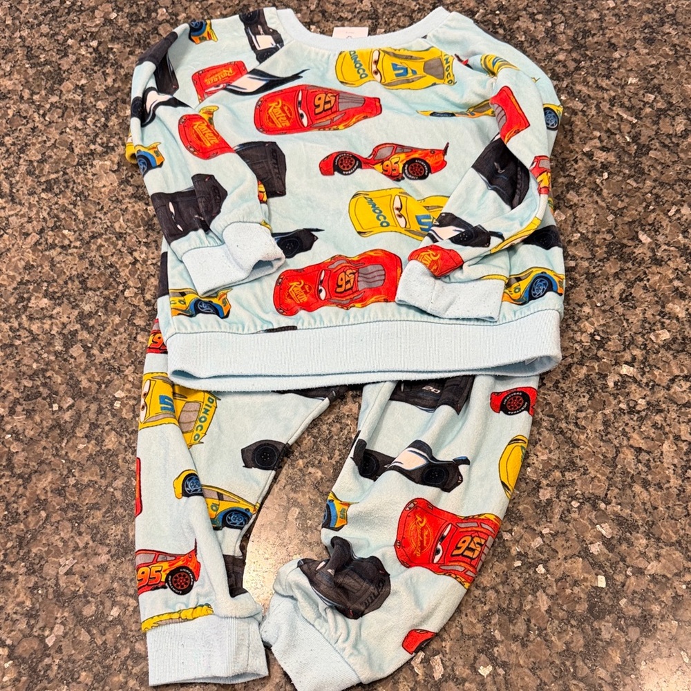 Kids' Cars Pajama Set